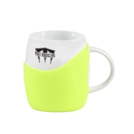 14 oz Cupped Ceramics Mug