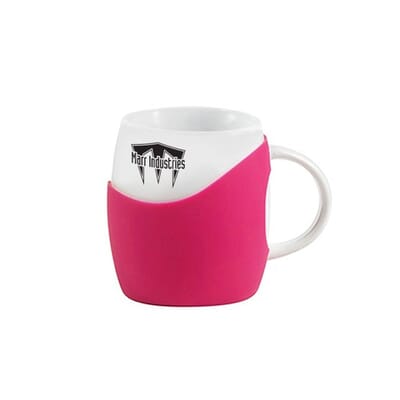 14 oz Cupped Ceramics Mug