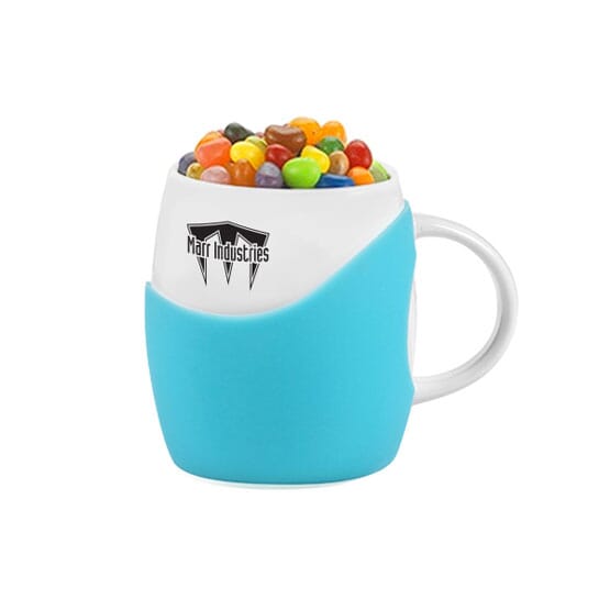 14 oz Jelly Filled Cupped Ceramics Mug