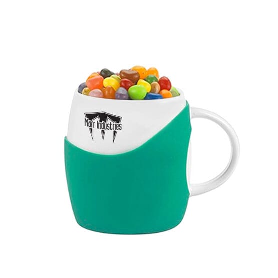 14 oz Jelly Filled Cupped Ceramics Mug