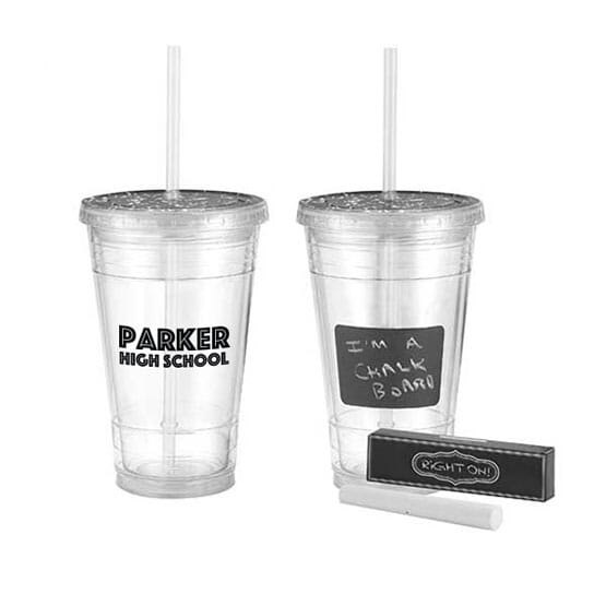 16 oz Chalk It Up Tumbler