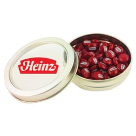 Top View Chocolate Button Tin