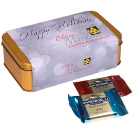 Ghirardelli® Greetings Tin