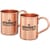 Moscow Mule Double Mug Gift Set