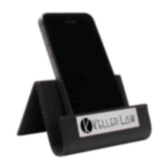 Leatherette Cell Phone Stand