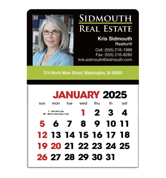 2025 Stick Up English Triumph® Rectangular Calendar