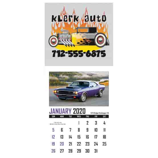 2023 Triumph® Stick Up Muscle Car Calendar