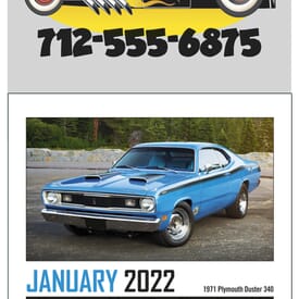 2024 Triumph&#174; Stick Up Muscle Car Calendar