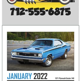2024 Triumph® Stick Up Muscle Car Calendar