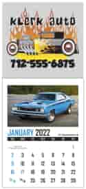 2022 Triumph® Stick Up Muscle Car Calendar
