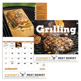 2025 Stapled Grillmaster Calendar