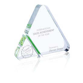 Corner Cut Triangle Award