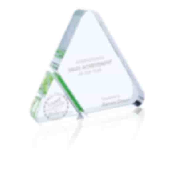 Corner Cut Triangle Award