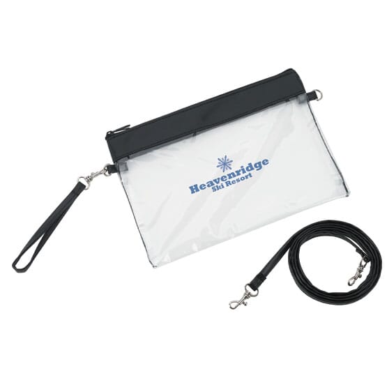 Clear Zippered Wristlet