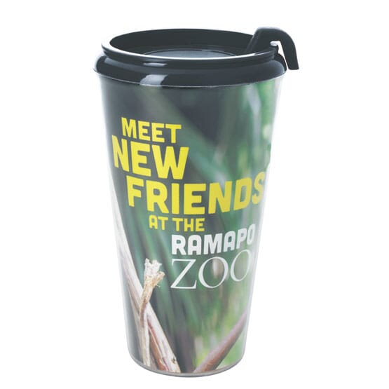 16 oz Full Image Color Top Tumbler