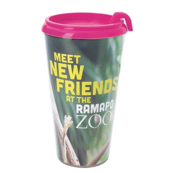16 oz Full Image Color Top Tumbler