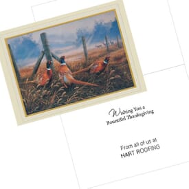 Thanksgiving Pheasant Greeting Card
