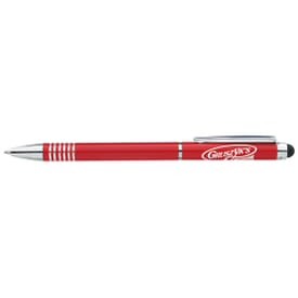 Chrome Ringed Stylus Pen