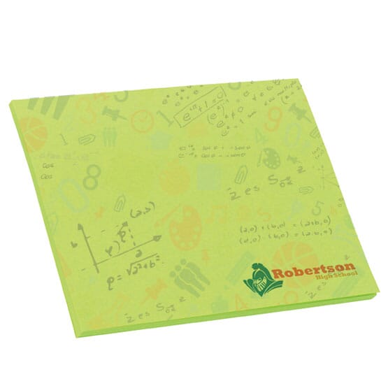 Bic® 4" x 3" Adhesive Colored Paper Notepad - 25 Sheet