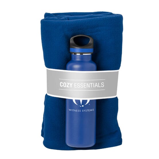 Cozy Outdoors Blanket & Bottle Set