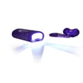 flashlight in use