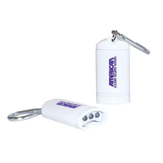 3 LED Plastic Flashlight With Magnet