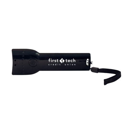 3 LED Flat Plastic Flashlight