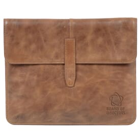 Snap Closure Leather Padfolio