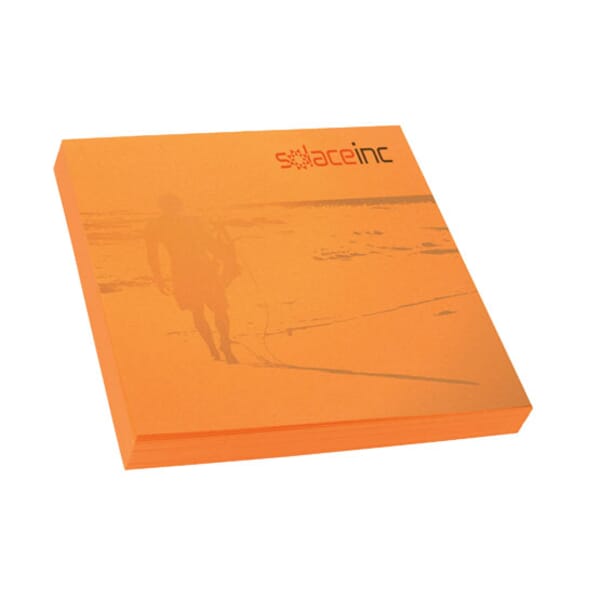 Bic® 3" x 3" Adhesive Colored Notepad - 100 Sheet