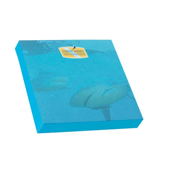 Bic® 3" x 3" Adhesive Colored Notepad - 100 Sheet