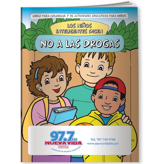 Download Say No To Drugs Coloring Book Spanish Promotional Giveaway Crestline