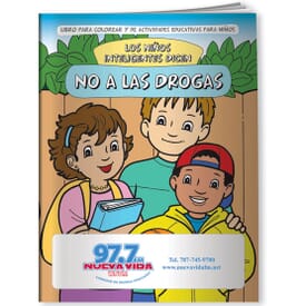 Say No To Drugs Coloring Book - Spanish