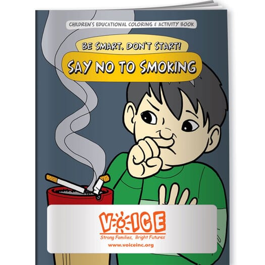 Say No To Smoking Coloring Book