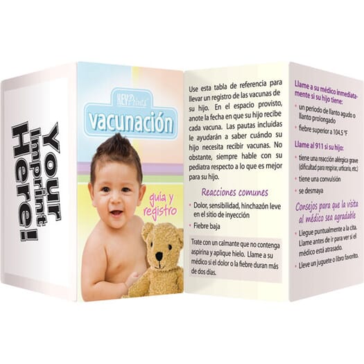Immunization Record Keeper And Guide - Spanish
