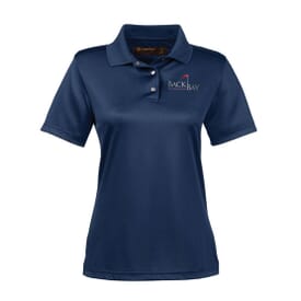 Harriton® Ladies' Advantage IL Snap Placket Performance Polo