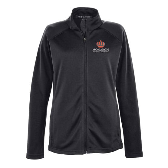 Devon & Jones® Ladies' Stretch Tech-Shell® Compass Full-Zip