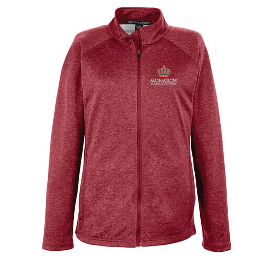 Devon & Jones® Ladies' Stretch Tech-Shell® Compass Full-Zip