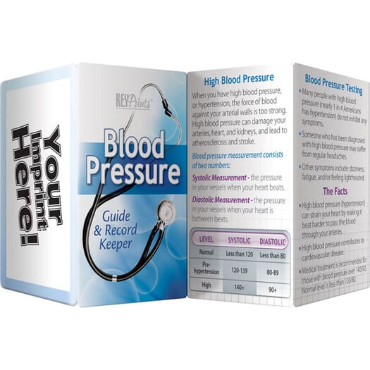 Blood Pressure Key Points Pamphlet - English