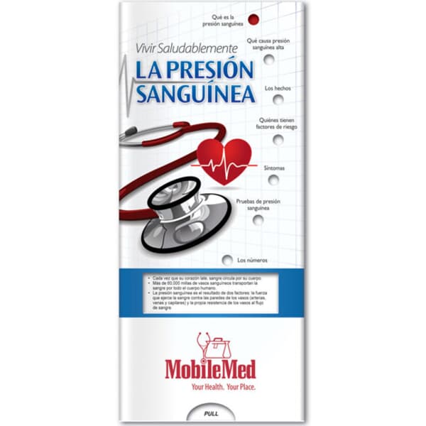 Blood Pressure Slider Brochure - Spanish