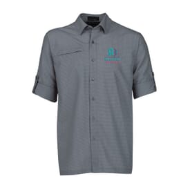 North End® Men's Excursion F.B.C. Textured Performance Shirt