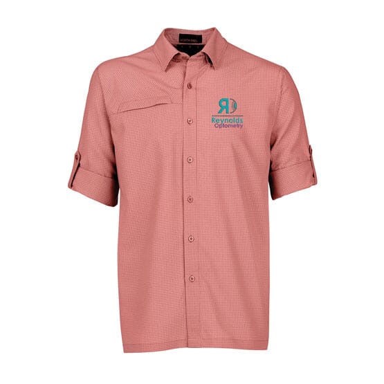 North End® Men's Excursion F.B.C. Textured Performance Shirt