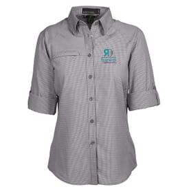 North End® Ladies' Excursion F.B.C. Textured Performance Shirt