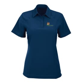 North End® Ladies' Excursion Crosscheck Woven Polo