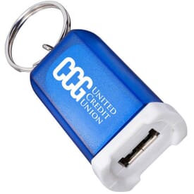 Mini Car Charger With Key Ring