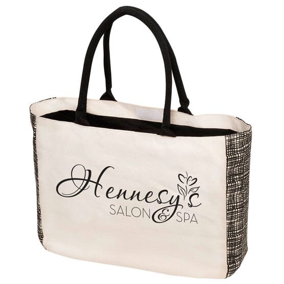 Accent Canvas Tote