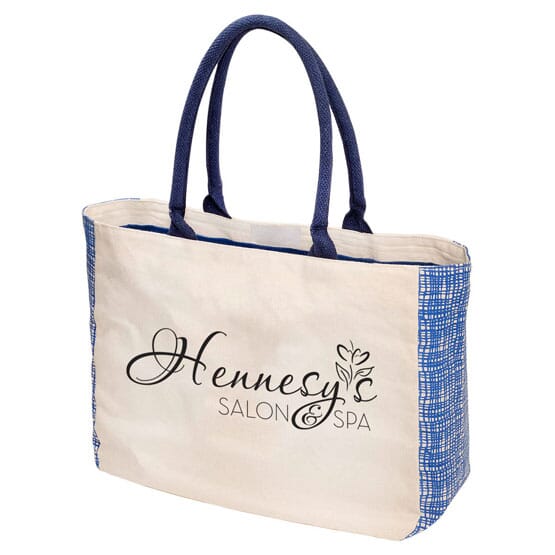 Accent Canvas Tote
