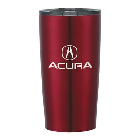 red insulated tumbler