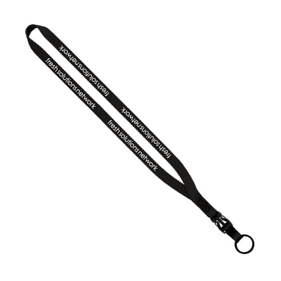 1/2" Nylon Smooth Release Lanyard