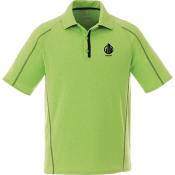 Heathered Short Sleeve Polo - Men's