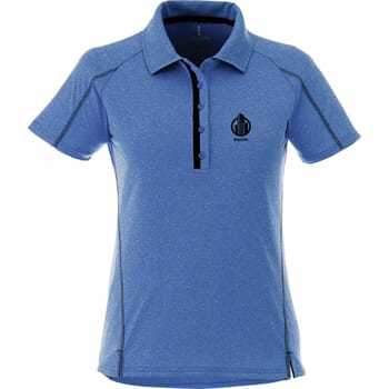 Heathered Short Sleeve Polo - Ladies'